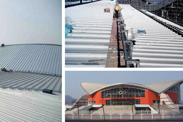 安邦電伴熱系統(tǒng)應用于呼倫貝爾體育場天溝融雪(圖1)