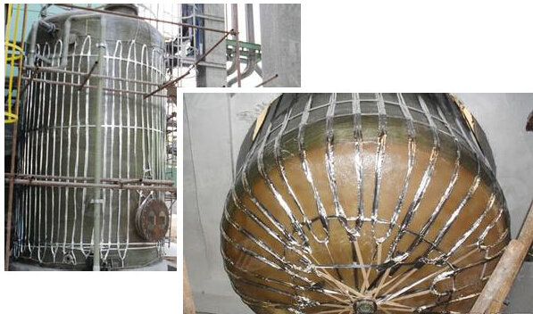 工業化工儲罐伴熱帶保溫系統—伴熱帶的固定(圖2)