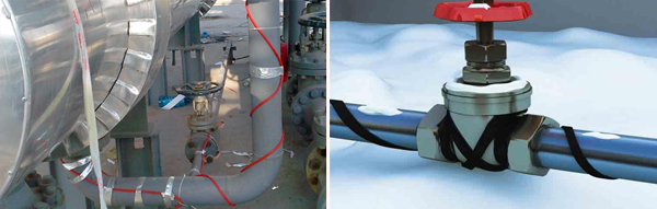 集膚電伴熱系統(tǒng)適合超長工業(yè)管線作業(yè)(圖1)