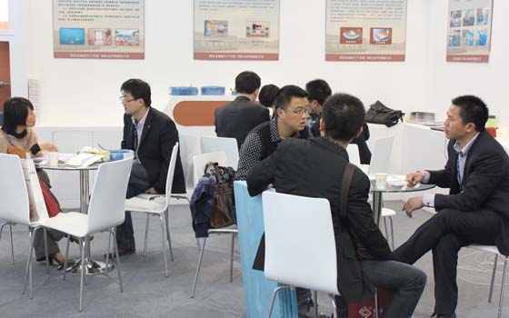 安邦集團參加中國（北京）國際供熱通風空調、衛生潔具及城建設備與技術展會現場(圖4)